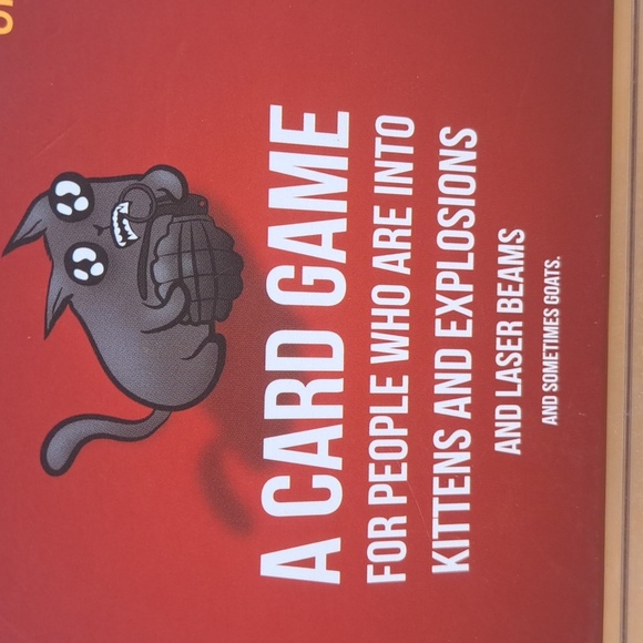 2020 Exploding Kittens Original Edition family card game - Picture 2 of 7